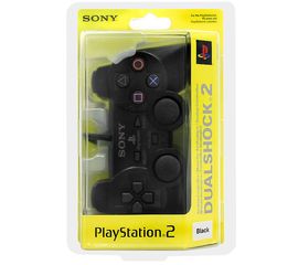 Геймпад для Sony Playstation 2 - черный - Сервис Плюс Рус