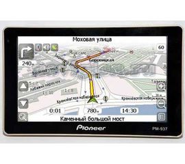 Навигатор GPS РМ-937 черный Pioneer - Сервис Плюс Рус