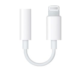 Адаптер Lightning/выход 3,5 мм для наушников Apple - Сервис Плюс Рус