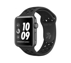 Apple Watch S3 Nike+ 42mm Space Gray Aluminum Case with Anthracite/Black Nike Sport Band Apple - Сервис Плюс Рус