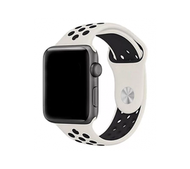 Apple Watch 3 42mm Space Gray Aluminum Case with Nike Silicon Loop серый/черный Apple - Сервис Плюс Рус