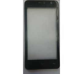 teXet X-square (TM-4972) Сенсорный экран (touchscreen\тачскрин) в сборе с защитным стеклом (Черный) (org.) teXet - Сервис Плюс Рус