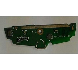 teXet X-driver (TM-4104R) Нижняя плата с разъемом зарядки (org.) teXet - Сервис Плюс Рус