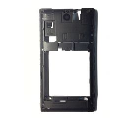 Sony Xperia E Dual (C1605) Средняя часть корпуса (Черный) (org.) Sony - Сервис Плюс Рус