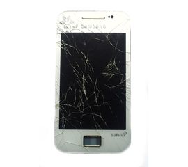 Samsung Galaxy Ace (GT-S5830) Модуль (снятый оригинал, под восстановление) - белый Samsung - Сервис Плюс Рус