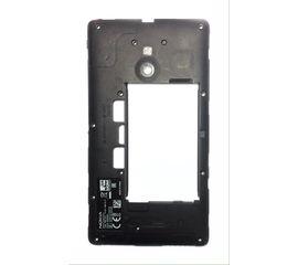 Nokia Lumia 638 4G (RM-1010) Задняя часть корпуса (Черный) (org.) Nokia - Сервис Плюс Рус
