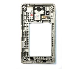 LG Optimus L4 (E440) Средняя часть корпуса (Серебряный) (org.) LG - Сервис Плюс Рус