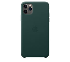 Чехол iPhone 11 Pro Max Leather Case - Forest Green Apple - Сервис Плюс Рус