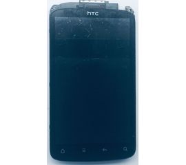 HTC Desire S S510e Дисплей в сборе с тачскрином и рамкой (черный) (Оригинал) HTC - Сервис Плюс Рус