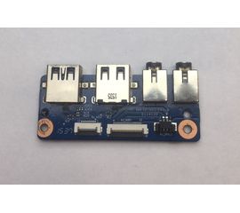 DEXP Atlas H156 Плата с USB портами и разъемами для гарнитуры и микрофона (original) Dexp - Сервис Плюс Рус