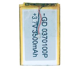 Универсальный аккумулятор 3500 mAh, 3.7 v, 100*65*4, 3 pin - Сервис Плюс Рус