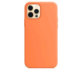 Чехол силиконовый для iPhone 12 Pro Max Silicone Case MagSafe Kumquat Apple - Сервис Плюс Рус