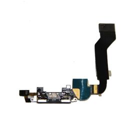 Шлейф iPhone 4S на системный разъем/микрофон, черный (оригинал) Apple - Сервис Плюс Рус