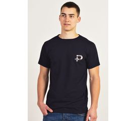 PluseRus / Футболка с короткими рукавом/однотонный/хлопок,черный L (48) PluseRus - Сервис Плюс Рус