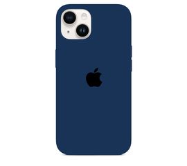 Чехол силиконовый для iPhone 14 Plus (6.7) Silicon Сase - №24 (Синий) Apple - Сервис Плюс Рус