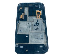 Samsung Galaxy Ace Plus (GT-S7500) Дисплей в сборе с тачскрином и рамкой (снятый оригинал) -черный Samsung - Сервис Плюс Рус