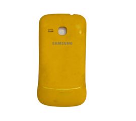 Samsung Galaxy mini 2 (GT-S6500) Задняя крышка (снятый оригинал ) - Желтый Samsung - Сервис Плюс Рус