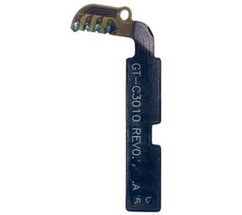 Samsung GT-C3010 Шлейф кнопок громкости (снятый оригинал) - черный Samsung - Сервис Плюс Рус