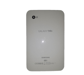 Задняя крышка для Samsung Galaxy Tab P1010, Белая (Снятый оригинал) Samsung - Сервис Плюс Рус