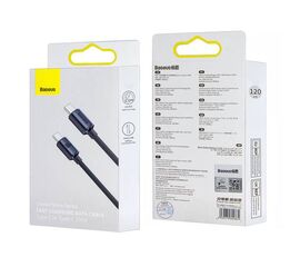 Кабель Type-C на Type-C 100W 5A 1.2m Baseus синий CAJY000601 - Сервис Плюс Рус