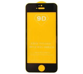 Защитное стекло iPhone 5/5S Full Glue с рамкой 2,5D - Черный - Сервис Плюс Рус