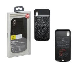Чехол с доп.аккумулятором 3500 mAh iPhone X/XS Baseus черный - Сервис Плюс Рус
