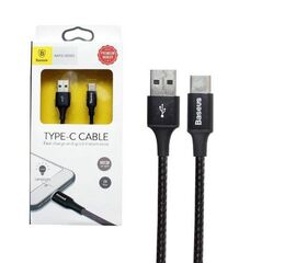 Кабель USB Type-C 1M 2A Rapid Series Baseus черный - Сервис Плюс Рус