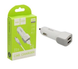АЗУ Micro USB на 2 USB 2.4A Z23 Hoco - Сервис Плюс Рус