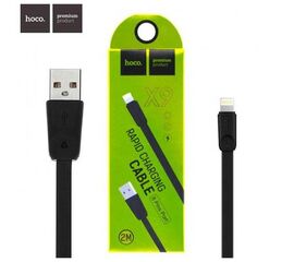Кабель USB Lightning X9 2M плоский HOCO черный - Сервис Плюс Рус