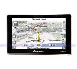 Навигатор Pioneer GPS РМ-937 черный (товар бывший в употреблении) Pioneer - Сервис Плюс Рус
