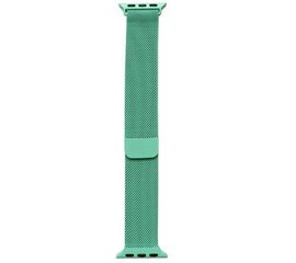 Ремешок для Apple watch 38/40mm Milanese loop Тиффани (Soft blue) - Сервис Плюс Рус