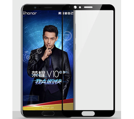 3D Защитное стекло Huawei Honor V10 (view 10) черное - Сервис Плюс Рус