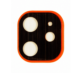 Защитное стекло для камеры Apple iPhone 11 (полная проклейка, красная рамка) - Сервис Плюс Рус