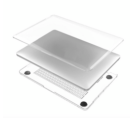 Чехол Mbook Air 13.3 (2020/2018) матовый прозрачный (A1932/A2179/A2337) PluseRus - Сервис Плюс Рус