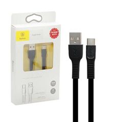 Кабель USB Type-C 1m 2A Tough Series Cable Baseus черный - Сервис Плюс Рус