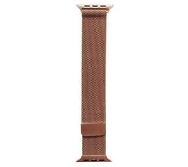 Металлический ремешок (Milanese loop) для Apple Watch 42/44mm Gold - Сервис Плюс Рус