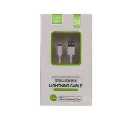 Кабель USB Lightning 1.5m 1A ESK - Сервис Плюс Рус