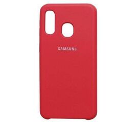 Чехол Samsung A40 SILICONE COVER Красный - Сервис Плюс Рус