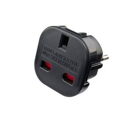 Переходник на евровилку "Английский" 9625 10A/16A SA-508 - Сервис Плюс Рус