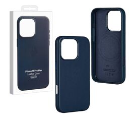 Чехол силиконовый для iPhone 16 Pro Max (6.9) Silicone Case MagSafe Blue - Сервис Плюс Рус