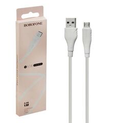 Кабель USB Micro USB BX18 1M Borofone белый Borofone - Сервис Плюс Рус