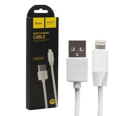 Кабель USB Lightning X1 3m HOCO белый - Сервис Плюс Рус