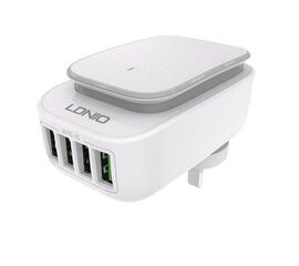 СЗУ Lightning на 4 USB 4.4A A4405 LDNIO - Сервис Плюс Рус