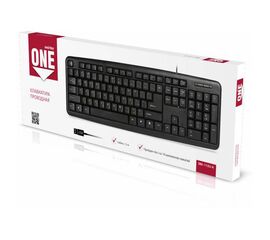 Клавиатура проводная Smartbuy ONE 112 USB черная (SBK-112U-K)/20 - Сервис Плюс Рус