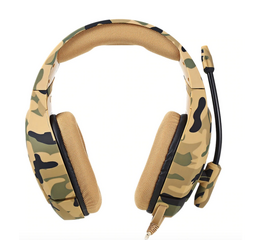 Камуфляжные игровые наушники с микрофонном ARMY-94 - Хаки - Сервис Плюс Рус