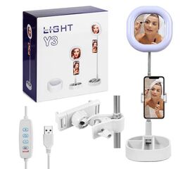 Селфи кольцо Y3 белый - Сервис Плюс Рус