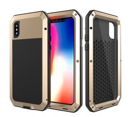 Чехол противоударный/водонепроницаемый для Apple iPhone X / XS Taktik (Золотой) - Сервис Плюс Рус