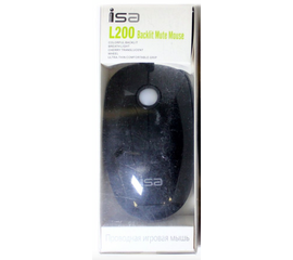 Беспроводная мышь ISA l300 2.4g, черная - Сервис Плюс Рус