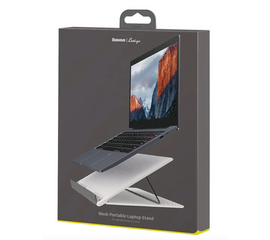 Подставка для ноутбука и планшета Baseus Let''s go Mesh Portable Laptop Stand white & gray SUDD-2G - Сервис Плюс Рус