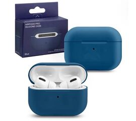 Силиконовый чехол Silicone Case Slim для AirPods Pro, синий - Сервис Плюс Рус